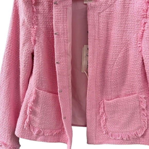 Cinq à Sept Keegan Jacket – Apple Blossom Pink – Size 8 (NWT) - Picture 7 of 13
